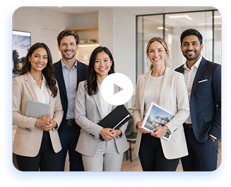 New Zealand property agency team